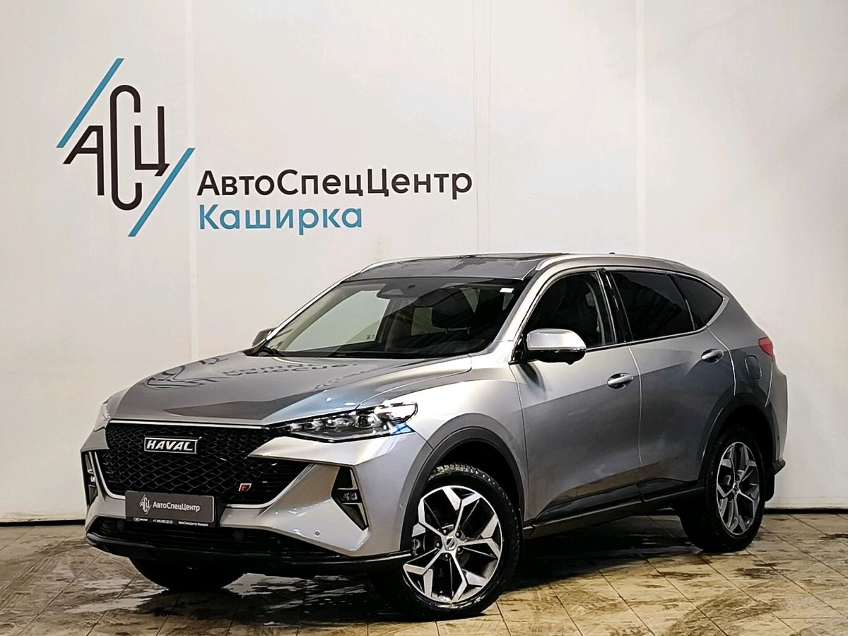 Автомобиль Haval F7 I [рестайлинг] 2.0 AMT 4WD (190 л.с.) Tech Plus Серый 2023 с пробегом 24 842 км