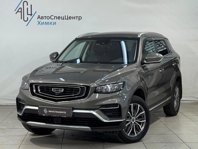 Автомобиль Geely Atlas Pro I поколение 1.5 AMT 4WD (177 л.с.) Flagship+ Серый 2023 с пробегом 32 000 км