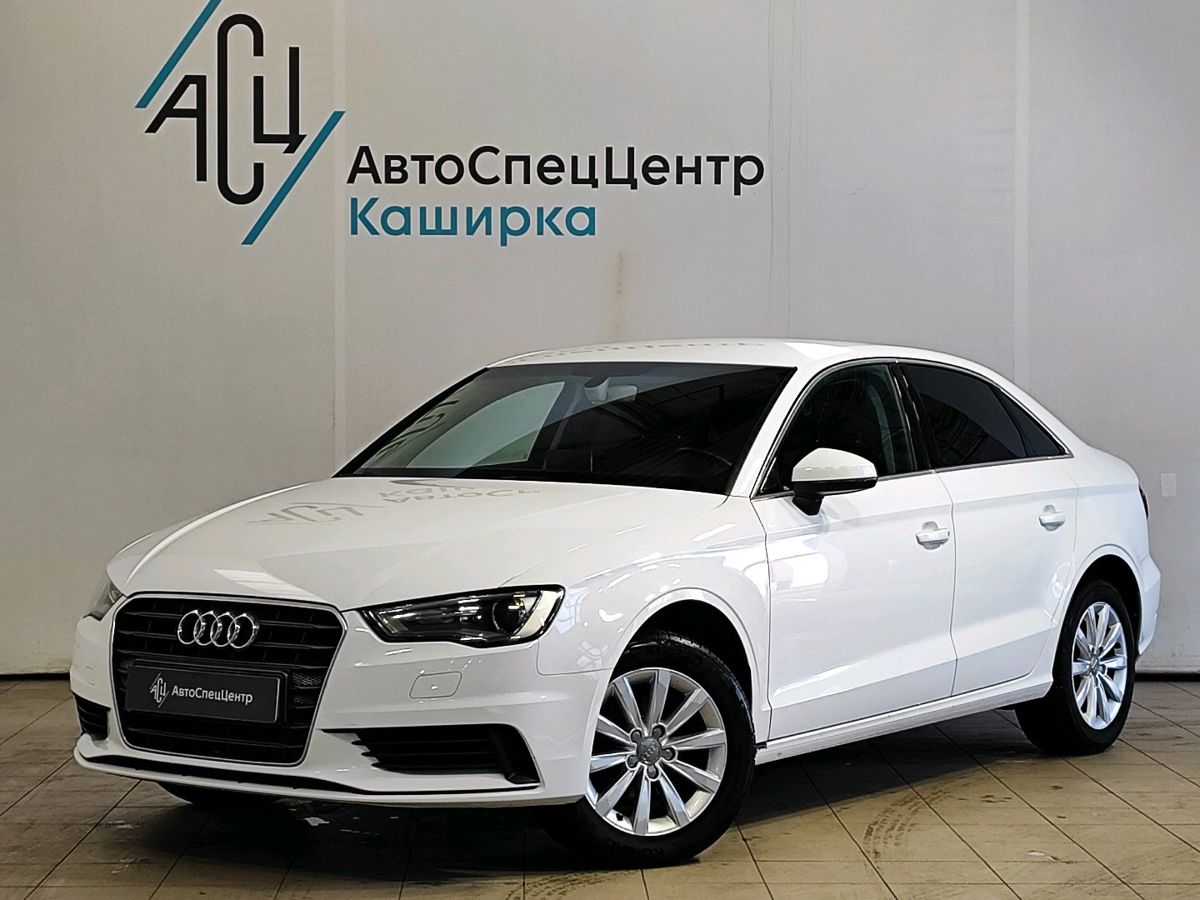 Audi A3 III поколение (8V) 1.4 AMT (125 л.с.) Ambition Белый 2016 с пробегом 106 897 км