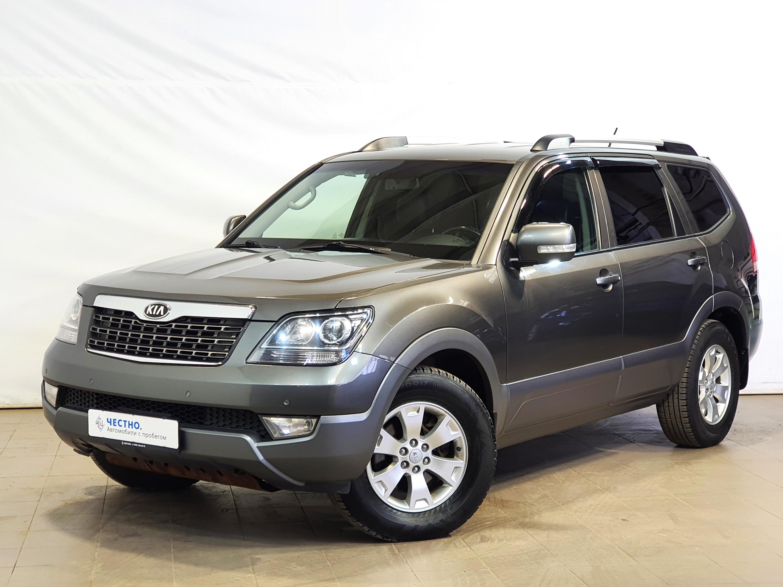 Автомобиль Kia Mohave I поколение 3.0d 8AT 4WD (250 л.с.) Comfort Серый 2015 с пробегом 121156 км