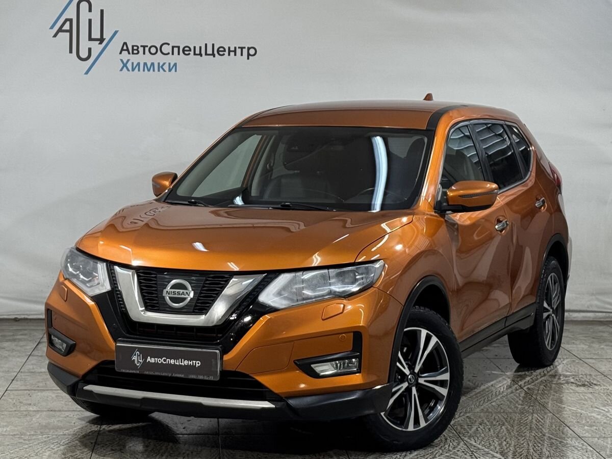 Автомобиль Nissan X-Trail III (T32) [рестайлинг] 2.5 CVT 4WD (171 л.с.) LE Yandex (2018-2020) Оранжевый 2019 с пробегом 120 000 км