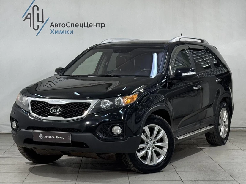 Kia Sorento II поколение 2.2d AT 4WD (197 л.с.) Premium Чёрный 2010 с пробегом 261 000 км