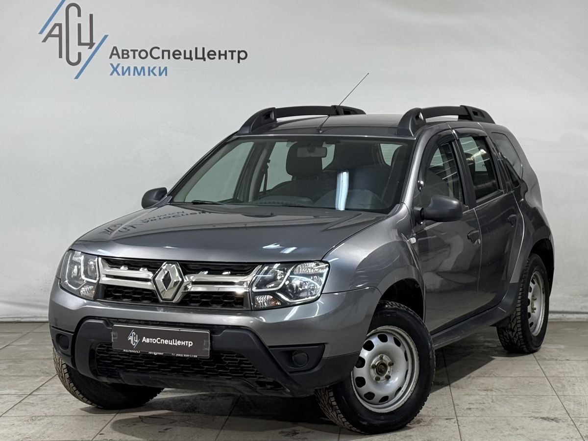 Автомобиль Renault Duster I [рестайлинг] 1.6 MT (114 л.с.) Life Серый 2019 с пробегом 59 000 км