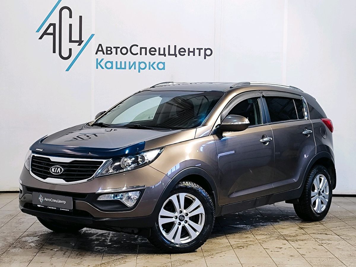 Автомобиль Kia Sportage III поколение 2.0 AT (150 л.с.) Comfort Бежевый 2011 с пробегом 180 667 км
