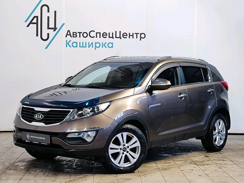 Автомобиль Kia Sportage III поколение 2.0 AT (150 л.с.) Comfort Бежевый 2011 с пробегом 180 667 км