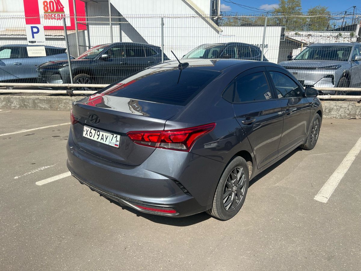 Hyundai Solaris II [рестайлинг] 1.6 AT (123 л.с.) Comfort + Light + Winter Серый 2021 с пробегом 67 438 км