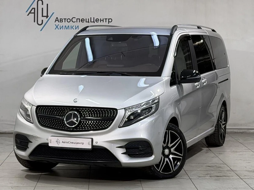 Mercedes-Benz V-Класс II поколение (W447) 220 2.1d AT 4Matic Extra Long (163 л.с.) Base Серебристый 2017 с пробегом 247 000 км