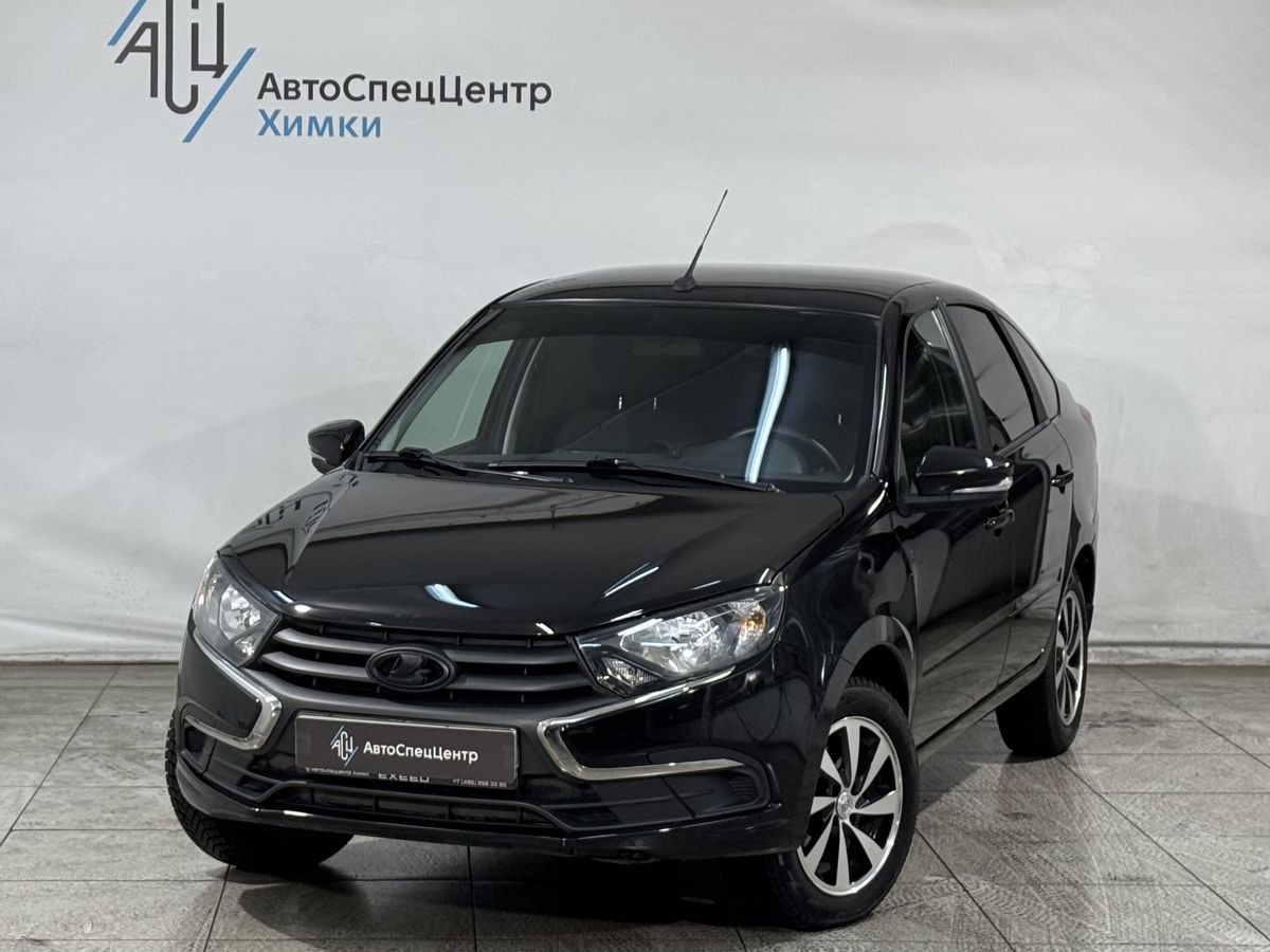 Автомобиль Lada (ВАЗ) Granta I [рестайлинг] 1.6 MT (106 л.с.) #CLUB'24 Чёрный 2024 с пробегом 19 000 км