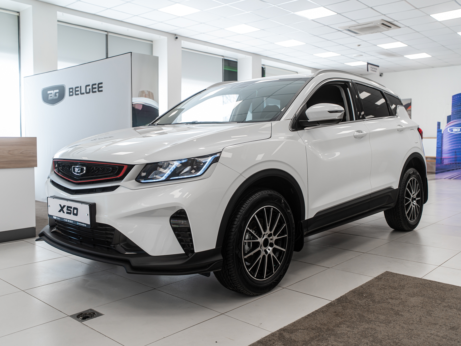 Автомобиль Belgee X50 I поколение 1.5 AMT (150 л.с.) Active Белый 2025 новый