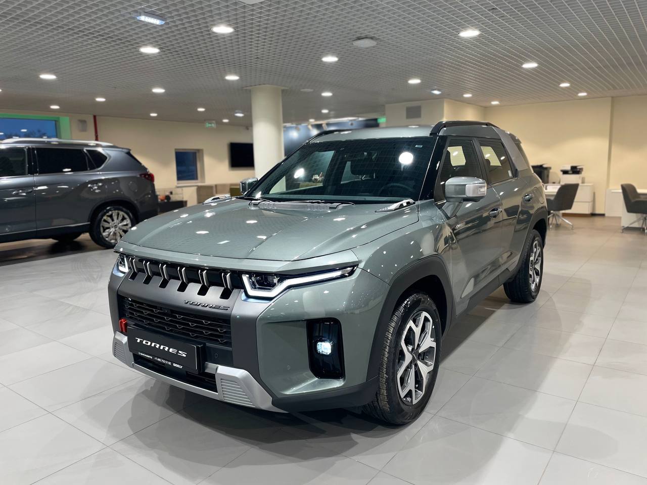 Автомобиль KGM Torres I поколение 1.5 AT 4WD (163 л.с.) Dream Зелёный 2025 новый