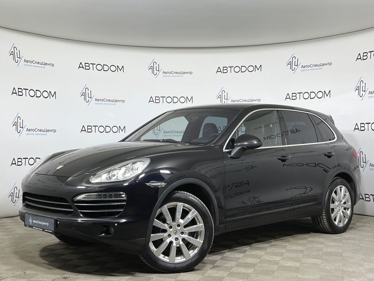 Porsche Cayenne II поколение (958) 3.0d AT 4WD (245 л.с.) Platinum Edition Чёрный 2012 с пробегом 271 991 км
