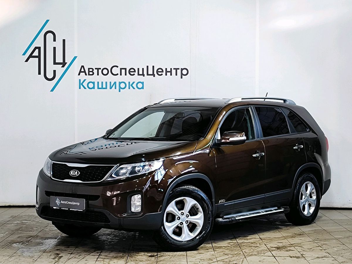 Kia Sorento II [рестайлинг] 2.4 AT 4WD (175 л.с.) Comfort Коричневый 2015 с пробегом 95 680 км