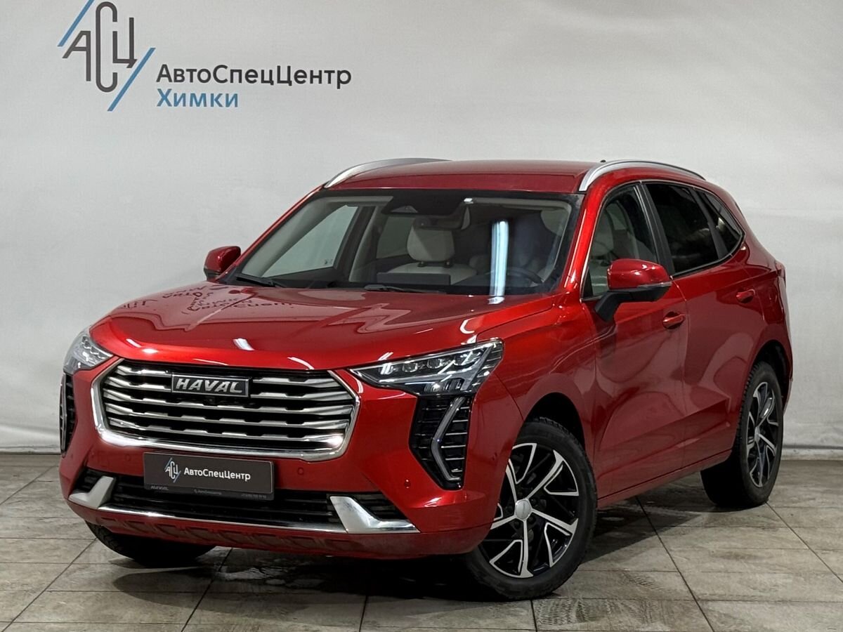 Автомобиль Haval Jolion I [рестайлинг] 1.5 AMT 4WD (150 л.с.) Premium Красный 2023 с пробегом 42 000 км