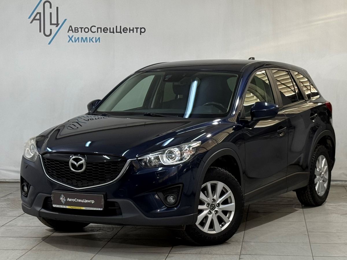 Mazda CX-5 I поколение 2.0 AT (150 л.с.) Active Синий 2014 с пробегом 93 000 км