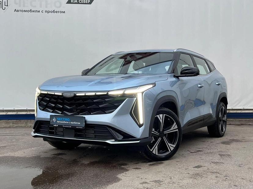 Автомобиль Geely Boyue Cool I поколение 1.5 AMT (181 л.с.) Smart Синий 2023 с пробегом 117 км