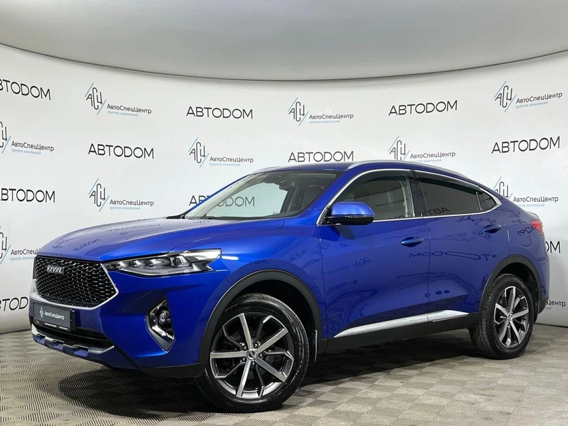 Haval F7x I поколение 1.5 AMT (150 л.с.) Elite Синий 2021 с пробегом 61 755 км