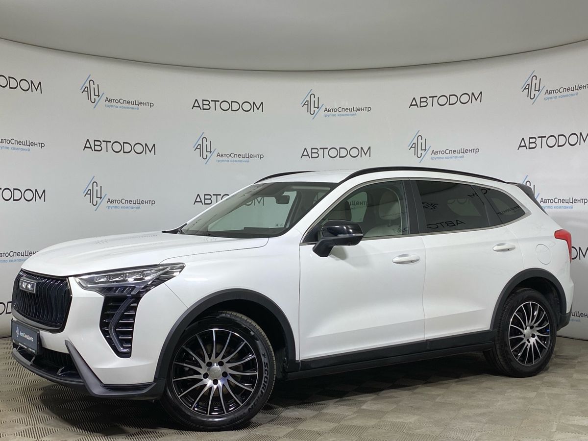 Haval Jolion I [рестайлинг] 1.5 AMT 4WD (150 л.с.) Premium Белый 2024 с пробегом 55 219 км