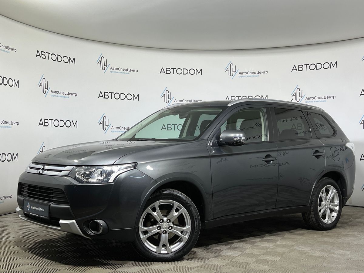 Mitsubishi Outlander III [рестайлинг] 2.4 CVT 4WD (167 л.с.) Instyle Серый 2014 с пробегом 164 098 км