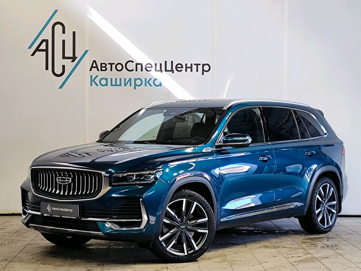 Geely Monjaro I поколение 2.0 AT 4WD (238 л.с.) Exclusive Синий 2023 с пробегом 46 598 км
