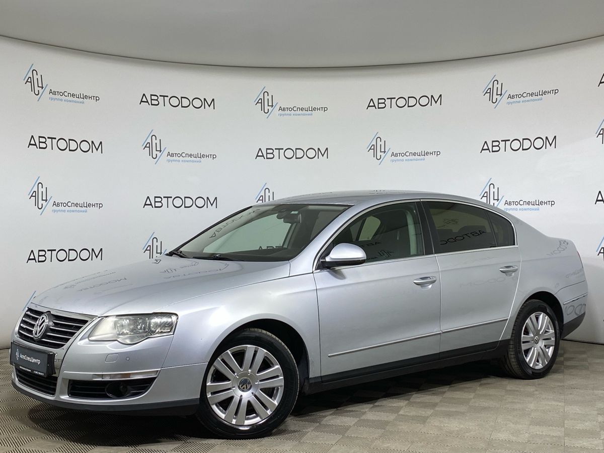 Volkswagen Passat VI поколение (B6) 1.8 AMT (152 л.с.) Highline Серебристый 2010 с пробегом 256 899 км