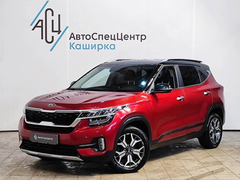 Автомобиль Kia Seltos I поколение 2.0 CVT (149 л.с.) Prestige Красный 2021 с пробегом 83 492 км