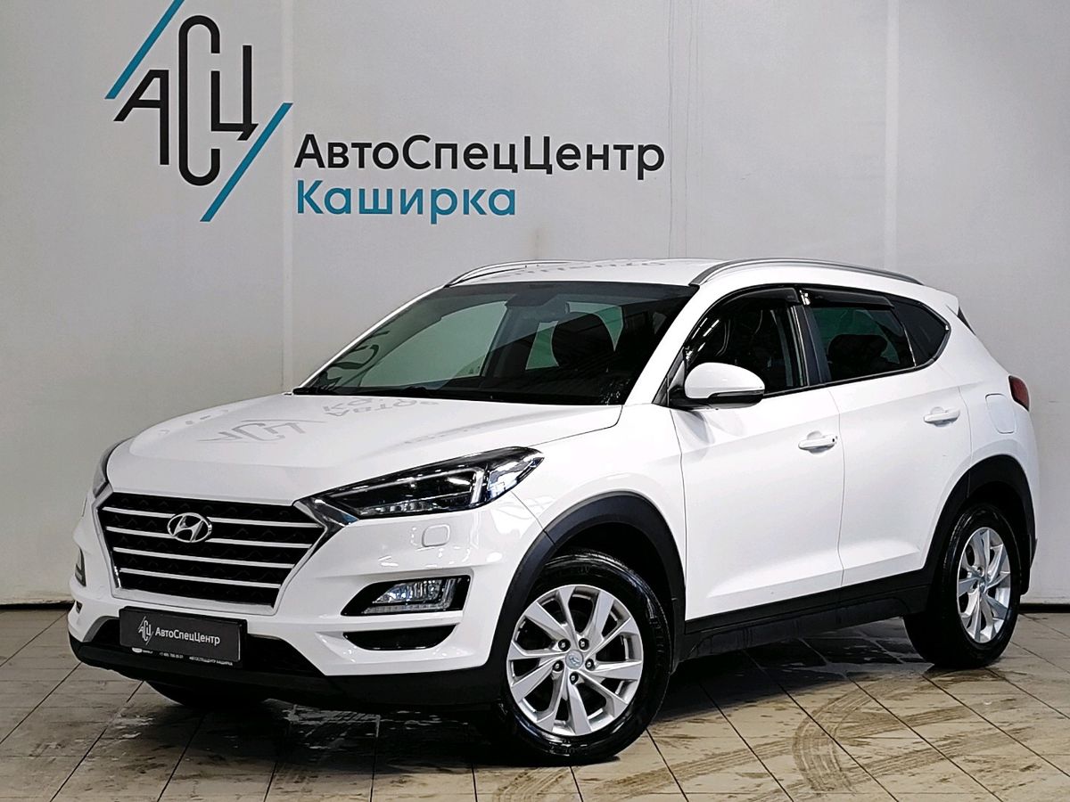 Hyundai Tucson III [рестайлинг] 2.0 AT (150 л.с.) Lifestyle Белый 2019 с пробегом 190 808 км
