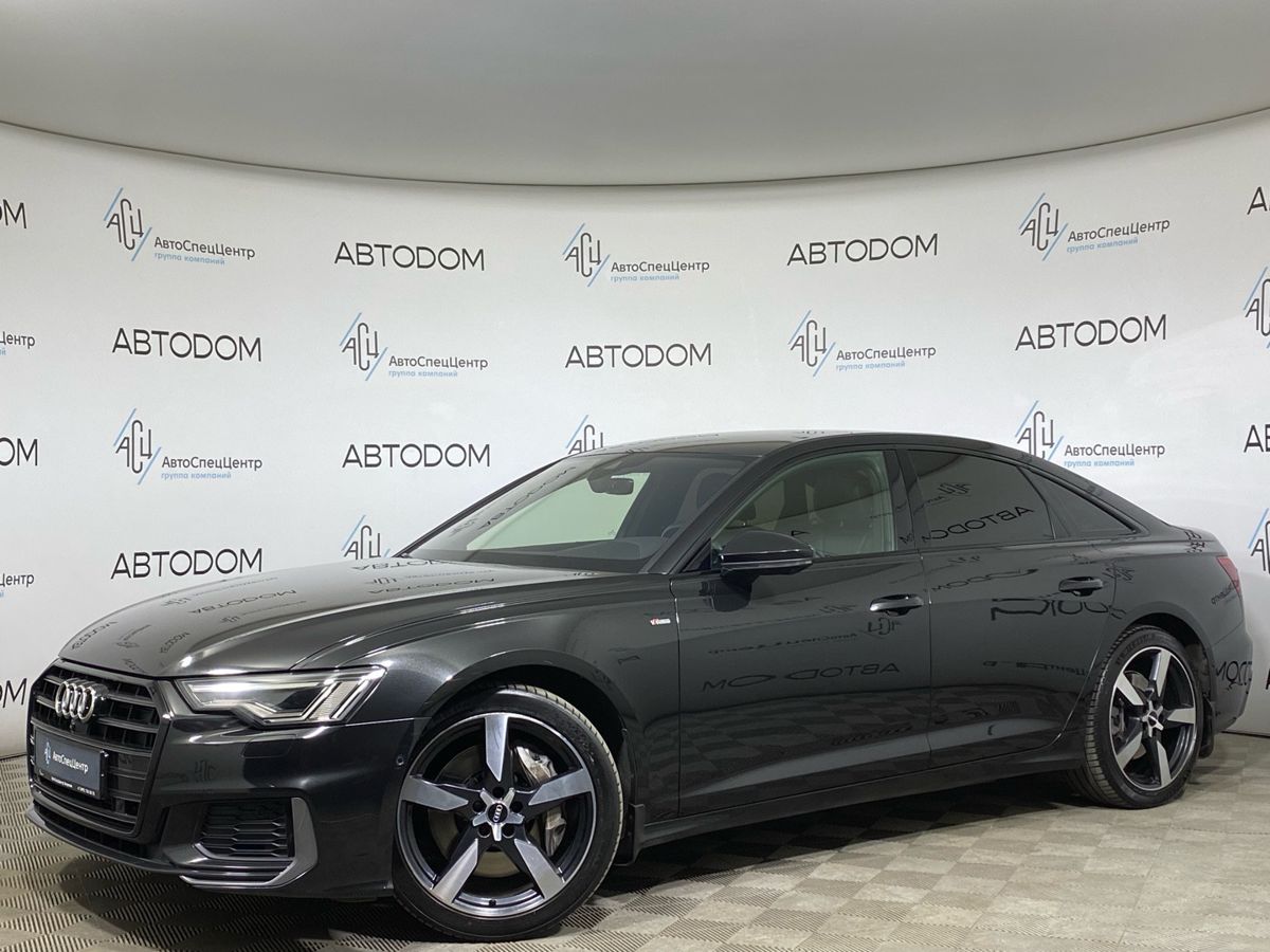 Audi A6 V поколение (C8) 3.0 AMT 4WD (340 л.с.) Sport Чёрный 2018 с пробегом 108 020 км