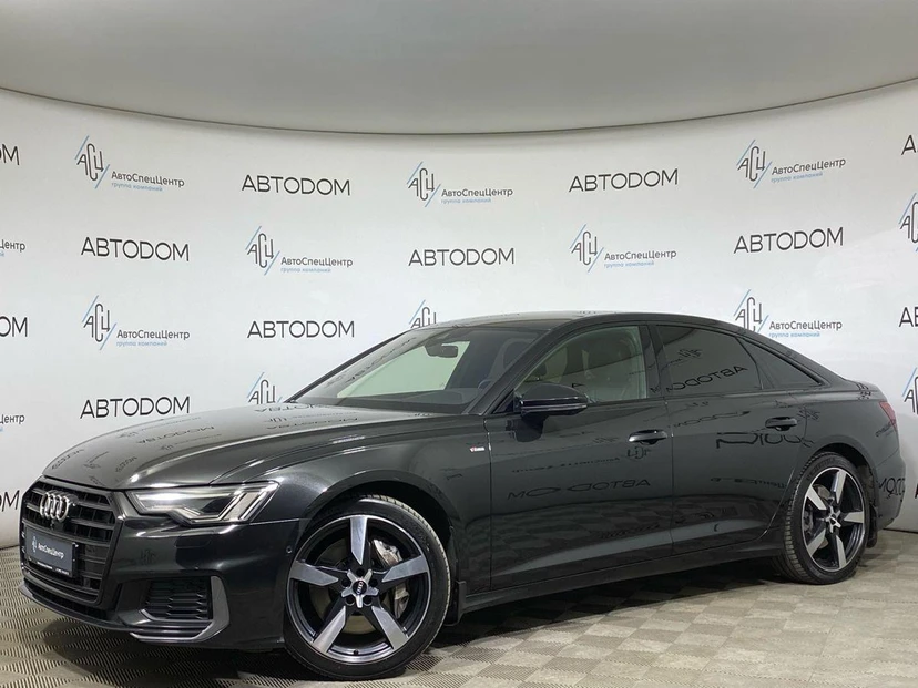 Audi A6 V поколение (C8) 3.0 AMT 4WD (340 л.с.) Sport Чёрный 2018 с пробегом 108 020 км