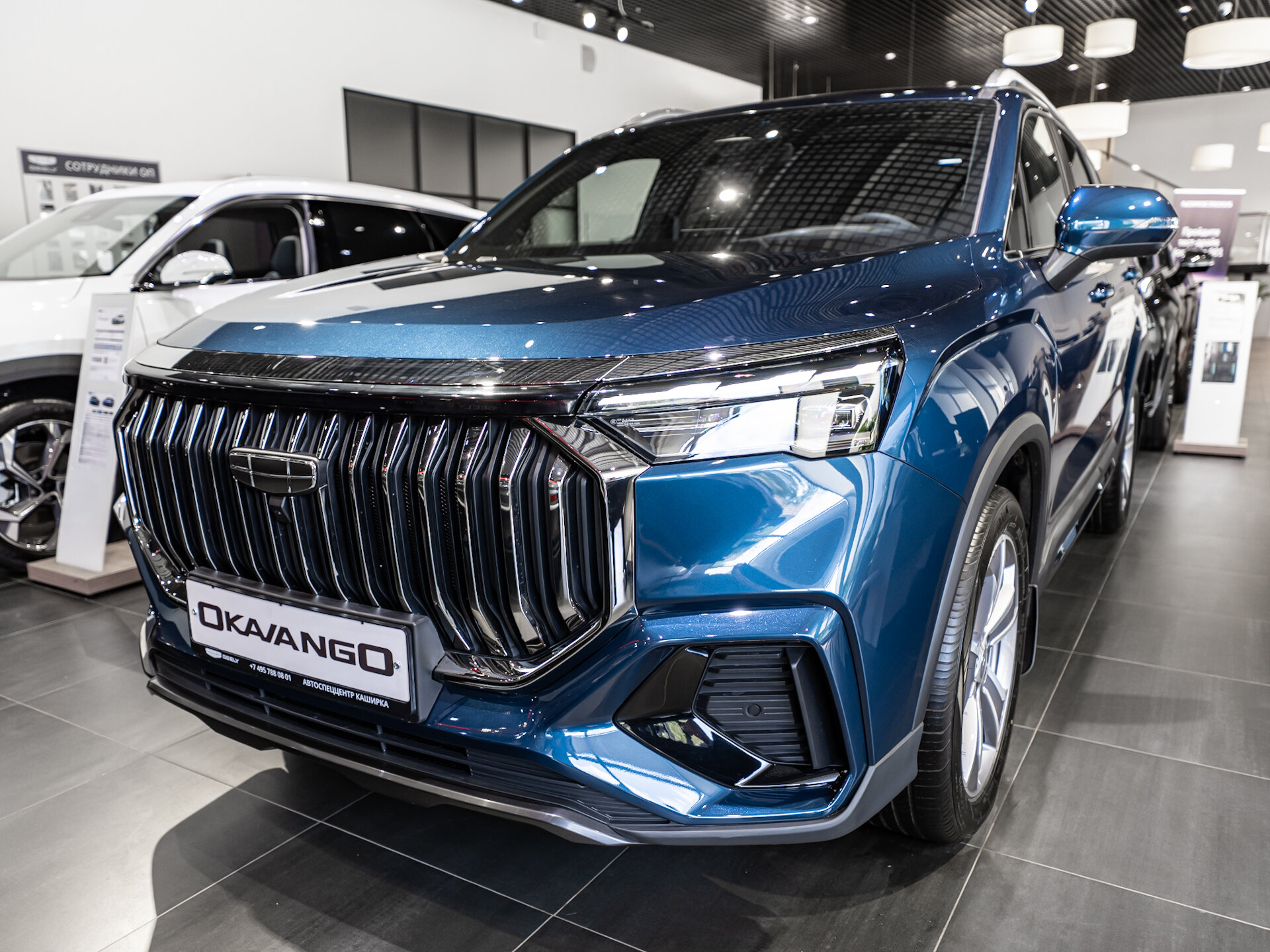 Geely Okavango I [рестайлинг] 2.0 AMT (200 л.с.) Флагман Синий 2026 новый
