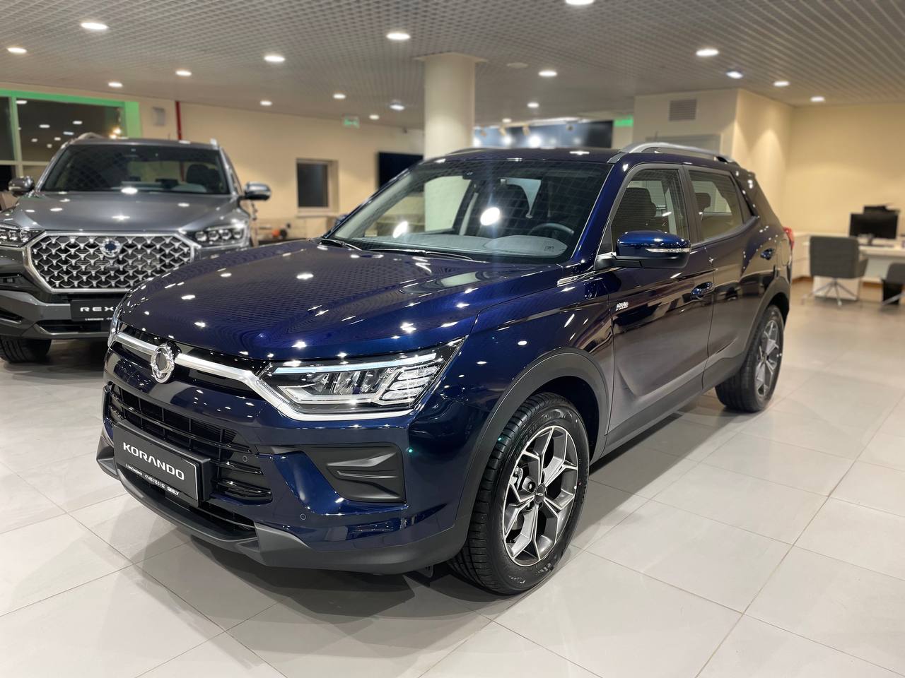 Автомобиль KGM Korando I поколение 1.5 AT (163 л.с.) City Синий 2025 новый