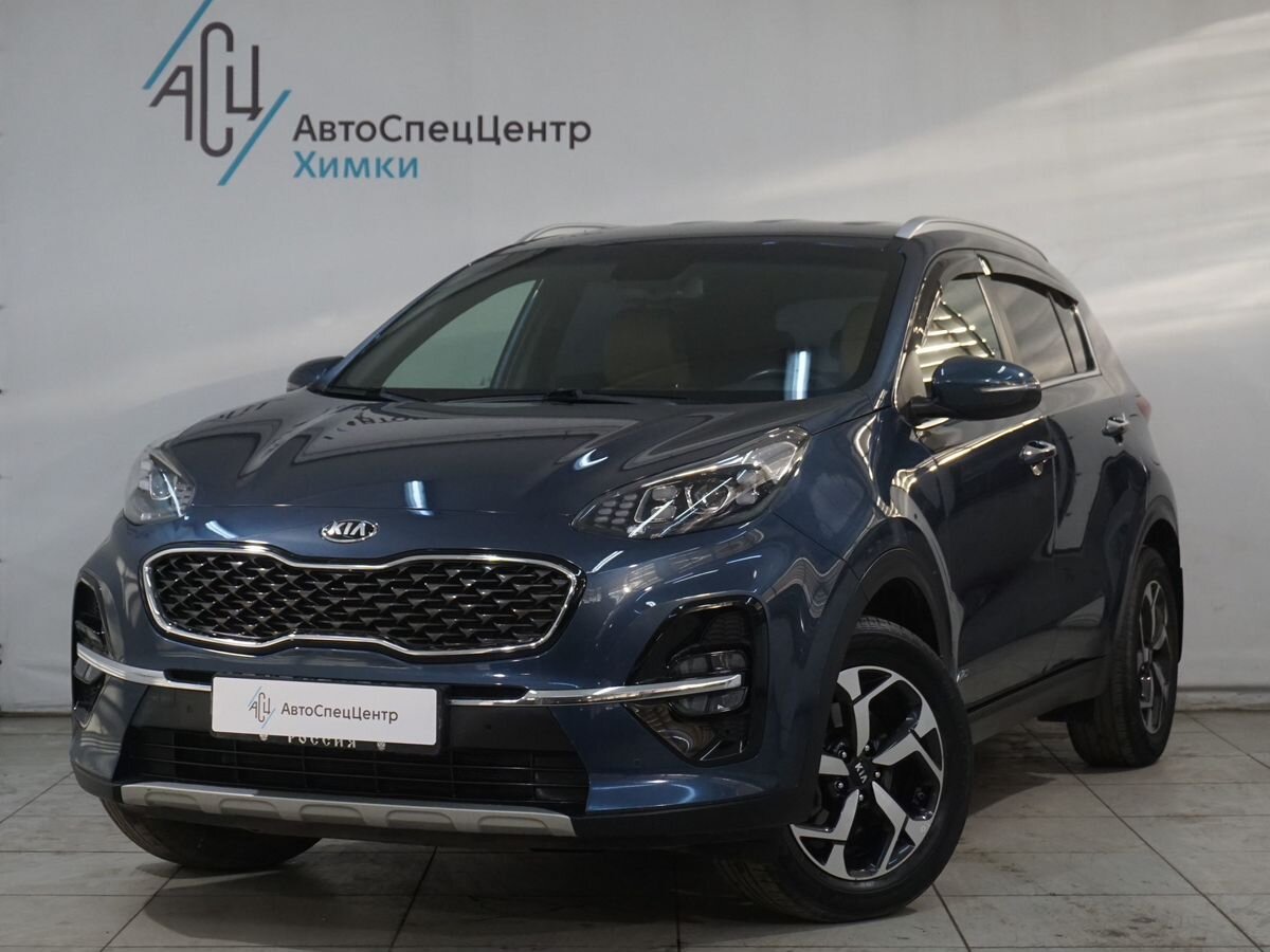 Kia Sportage IV [рестайлинг] 2.0 AT 4WD (150 л.с.) Luxe+ Серый 2021 с пробегом 83 000 км