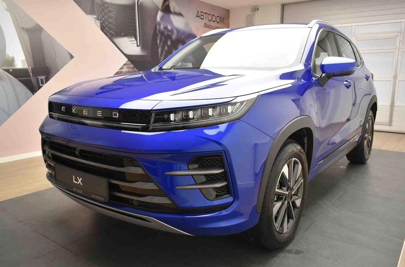 Автомобиль EXEED LX I поколение 1.5 CVT (147 л.с.) Luxury Синий 2023 новый