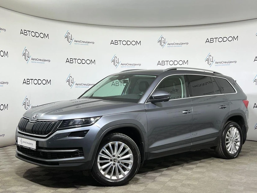 Skoda Kodiaq I поколение 2.0d AMT 4WD (150 л.с.) Style Plus Серый 2019 с пробегом 167 793 км