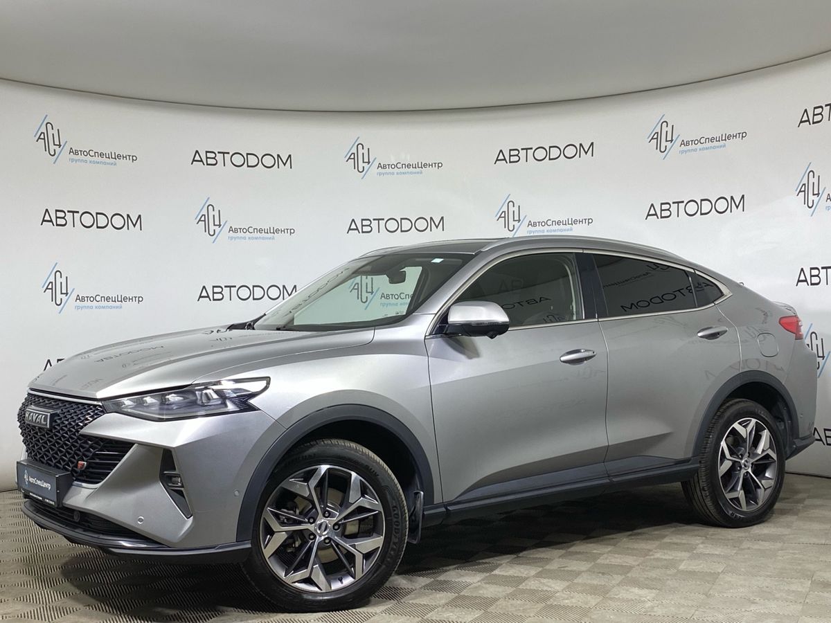 Haval F7x I [рестайлинг] 2.0 AMT 4WD (190 л.с.) Tech Plus Серый 2022 с пробегом 54 975 км