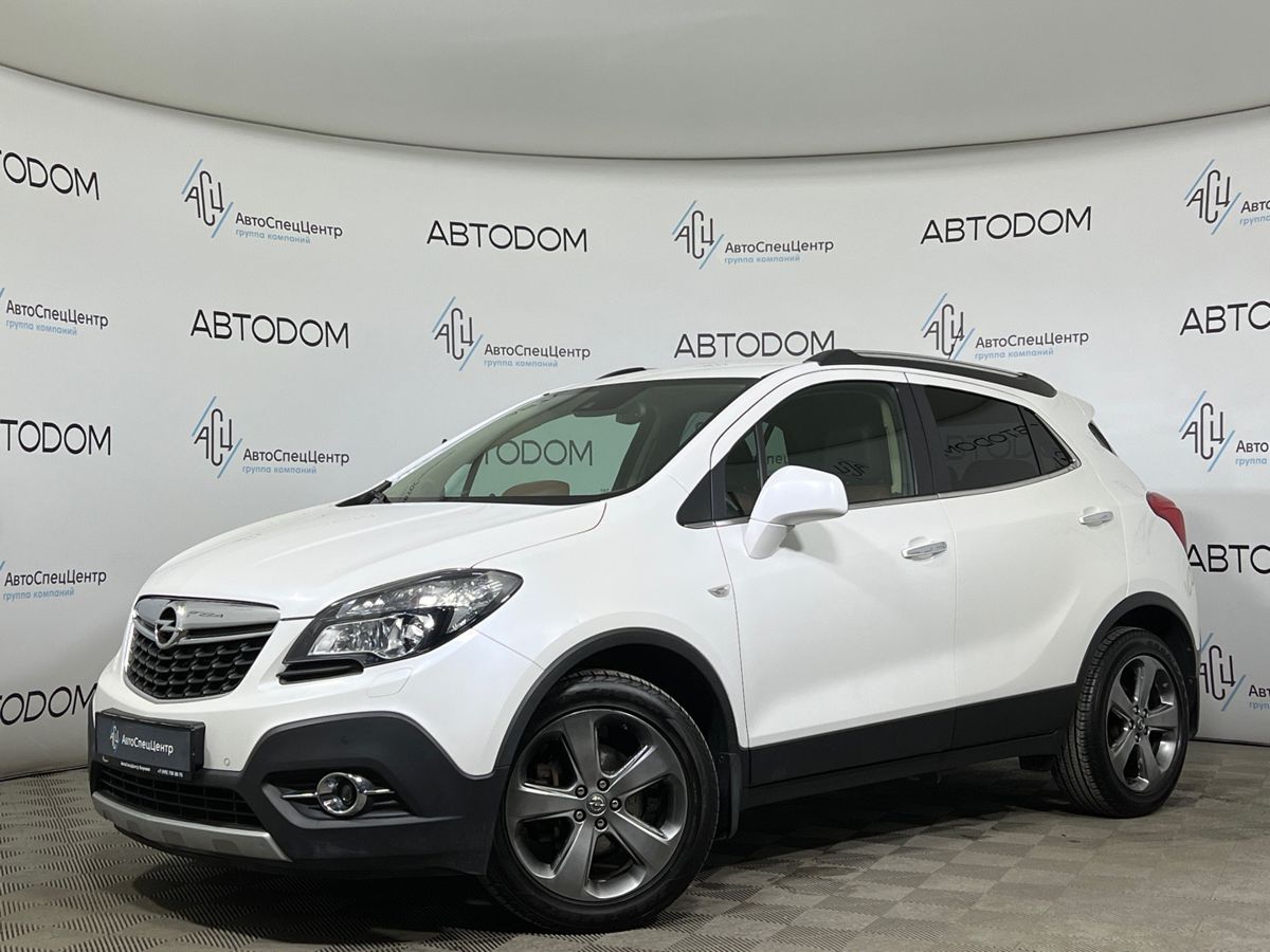 Opel Mokka I поколение 1.8 AT 4WD (140 л.с.) Cosmo Белый 2013 с пробегом 138 049 км