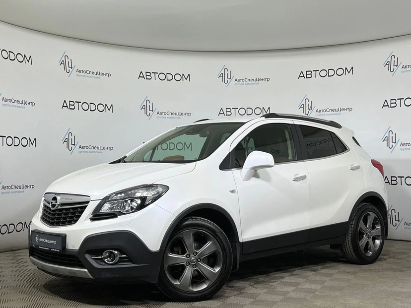 Opel Mokka I поколение 1.8 AT 4WD (140 л.с.) Cosmo Белый 2013 с пробегом 138 049 км