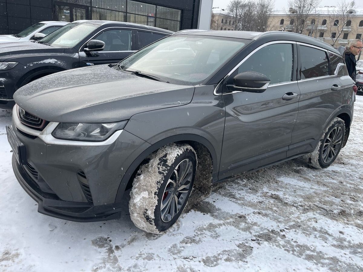 Автомобиль Geely Coolray I поколение 1.5 AMT (150 л.с.) Flagship Sport Серый 2022 с пробегом 20 791 км