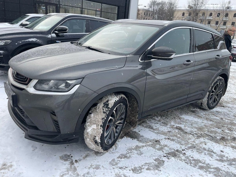 Автомобиль Geely Coolray I поколение 1.5 AMT (150 л.с.) Flagship Sport Серый 2022 с пробегом 20 791 км
