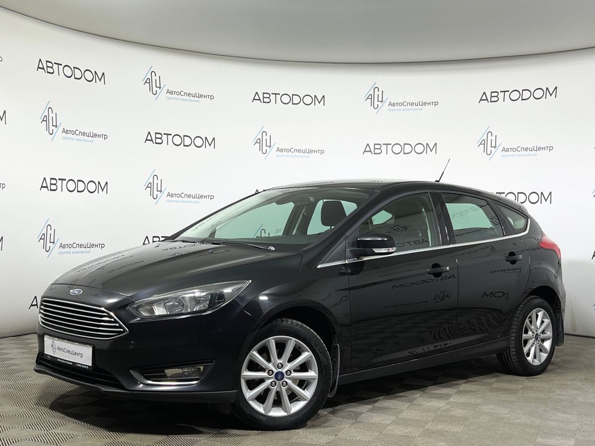 Ford Focus III [рестайлинг] 1.6 MT (125 л.с.) Trend Plus Чёрный 2017 с пробегом 204 783 км