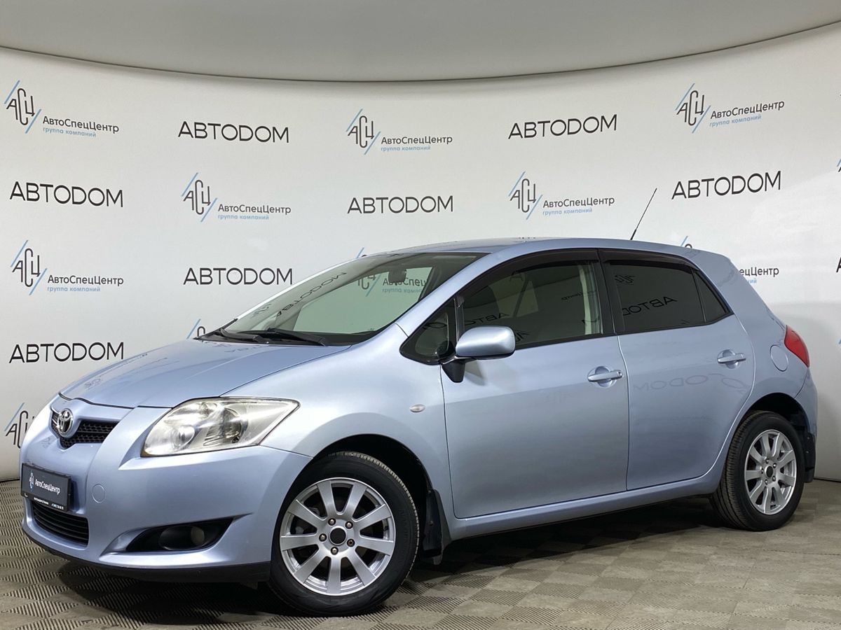 Toyota Auris I поколение 1.6 AMT (124 л.с.) Base Серебристый 2007 с пробегом 146 628 км