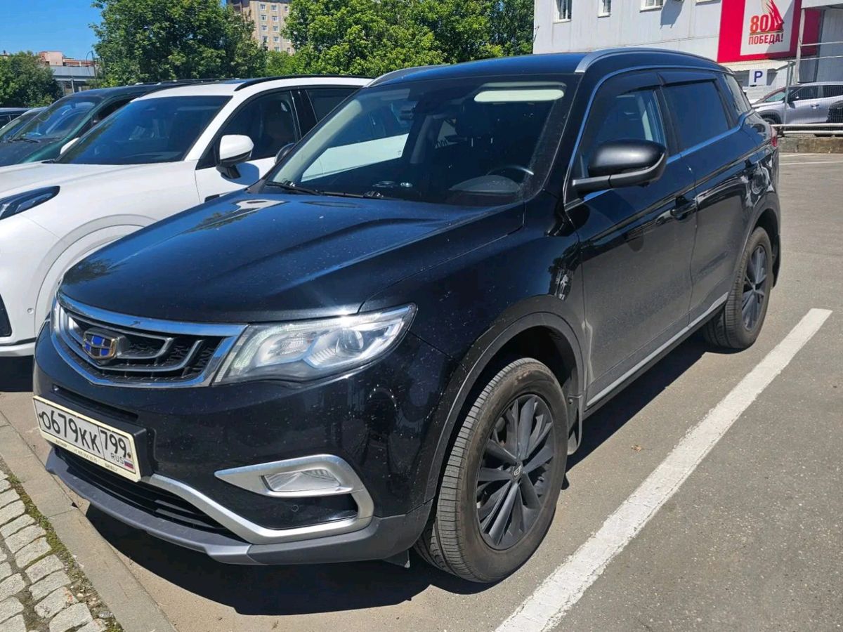 Geely Atlas I поколение 2.4 AT 4WD (149 л.с.) Luxe Чёрный 2022 с пробегом 109 087 км