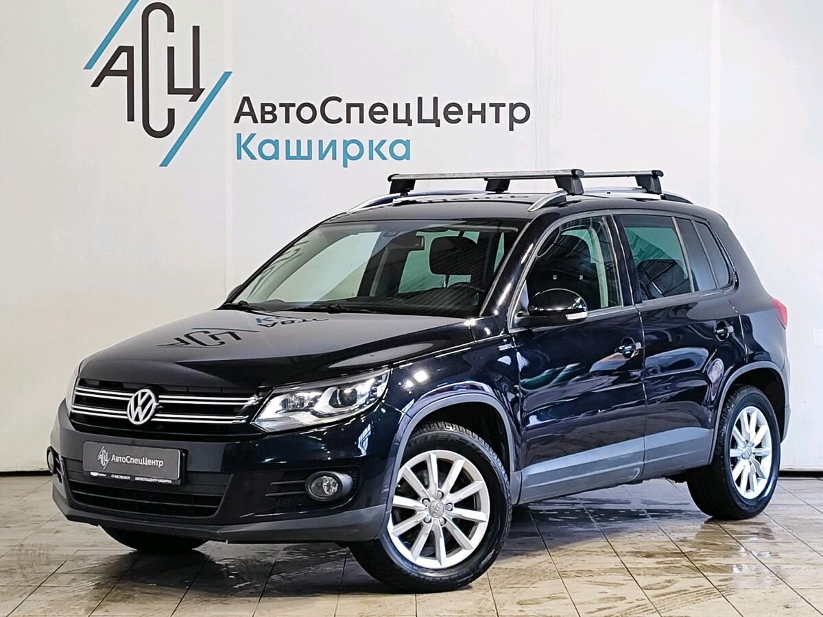 Volkswagen Tiguan I [рестайлинг] 2.0 AT 4WD (180 л.с.) Avenue Чёрный 2016 с пробегом 135 526 км
