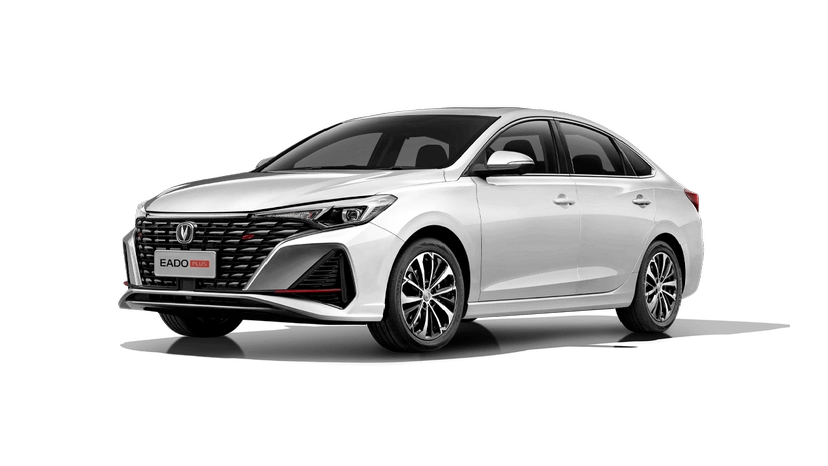 Автомобиль Changan Eado Plus I поколение 1.4 AMT (155 л.с.) LX Белый 2023 новый