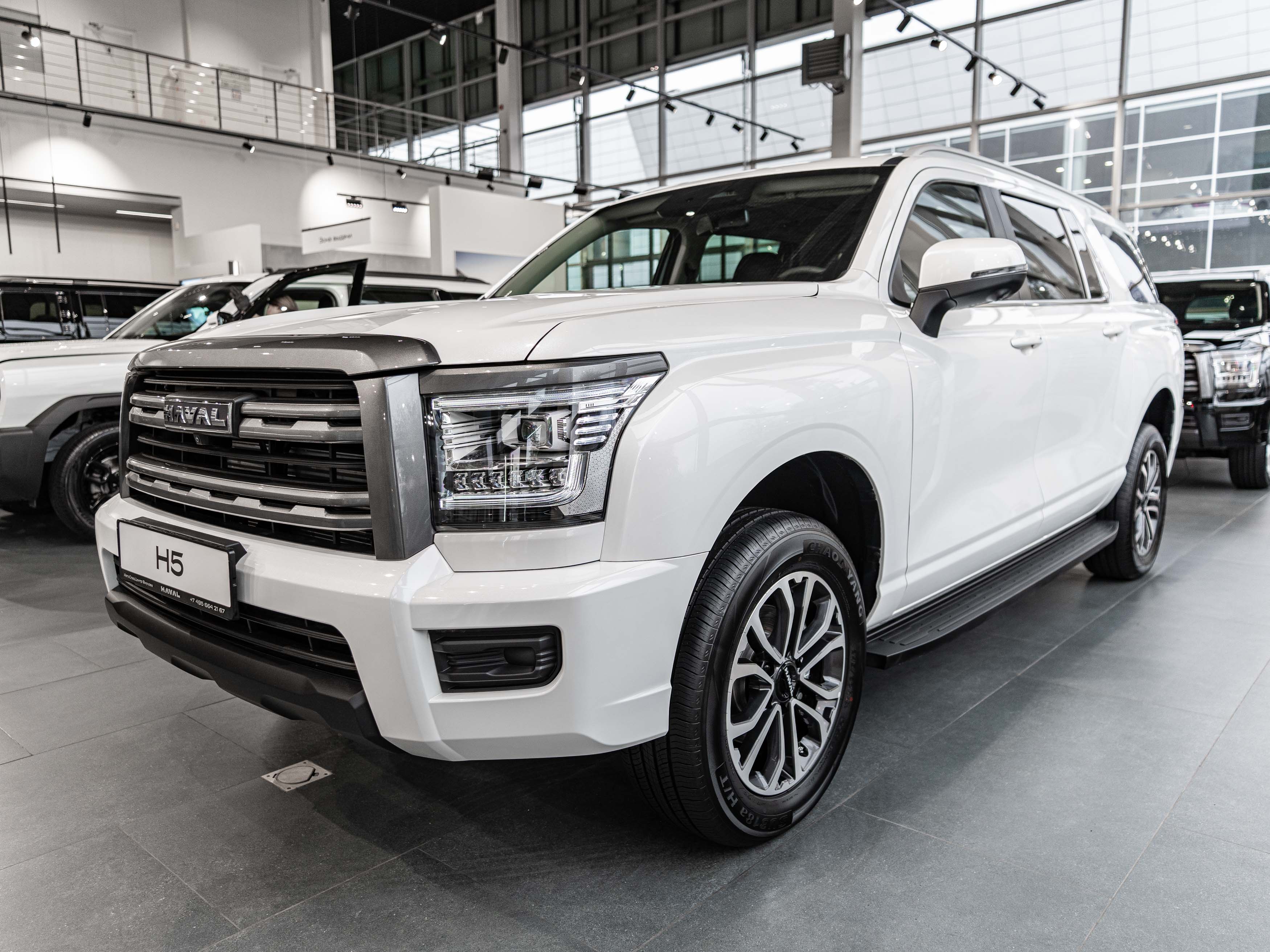 Автомобиль Haval H5 II поколение 2.0 AT 4WD (200 л.с.) Elite Белый 2024 новый