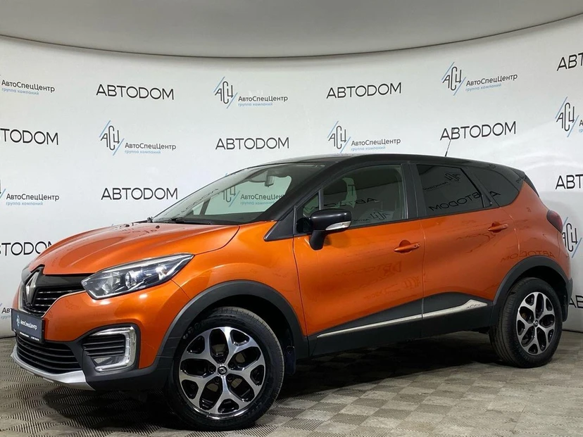 Renault Kaptur I поколение 1.6 CVT (114 л.с.) Drive Оранжевый 2017 с пробегом 130 358 км