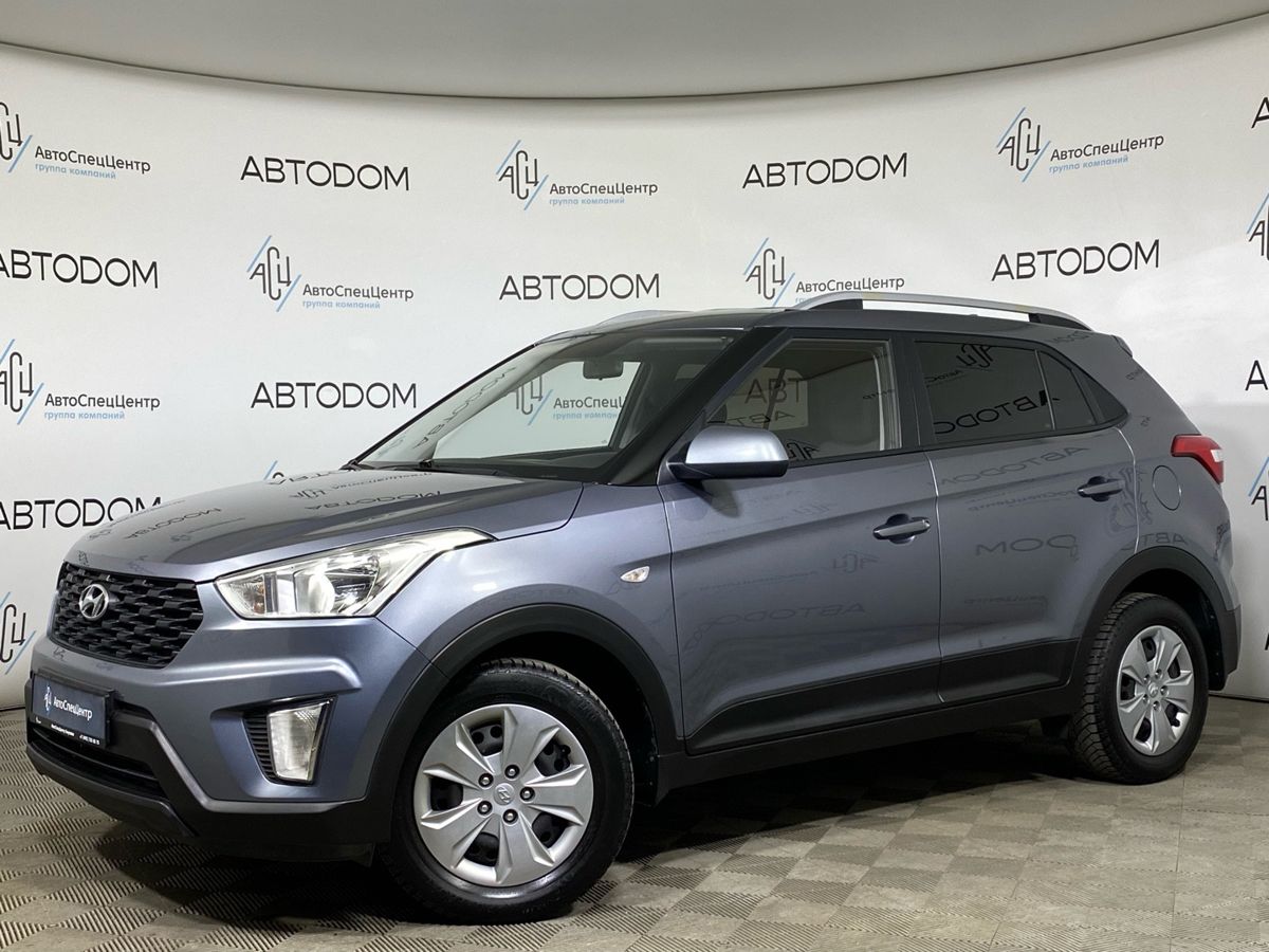 Hyundai Creta I [рестайлинг] 1.6 AT (123 л.с.) Active Серый 2020 с пробегом 152 247 км