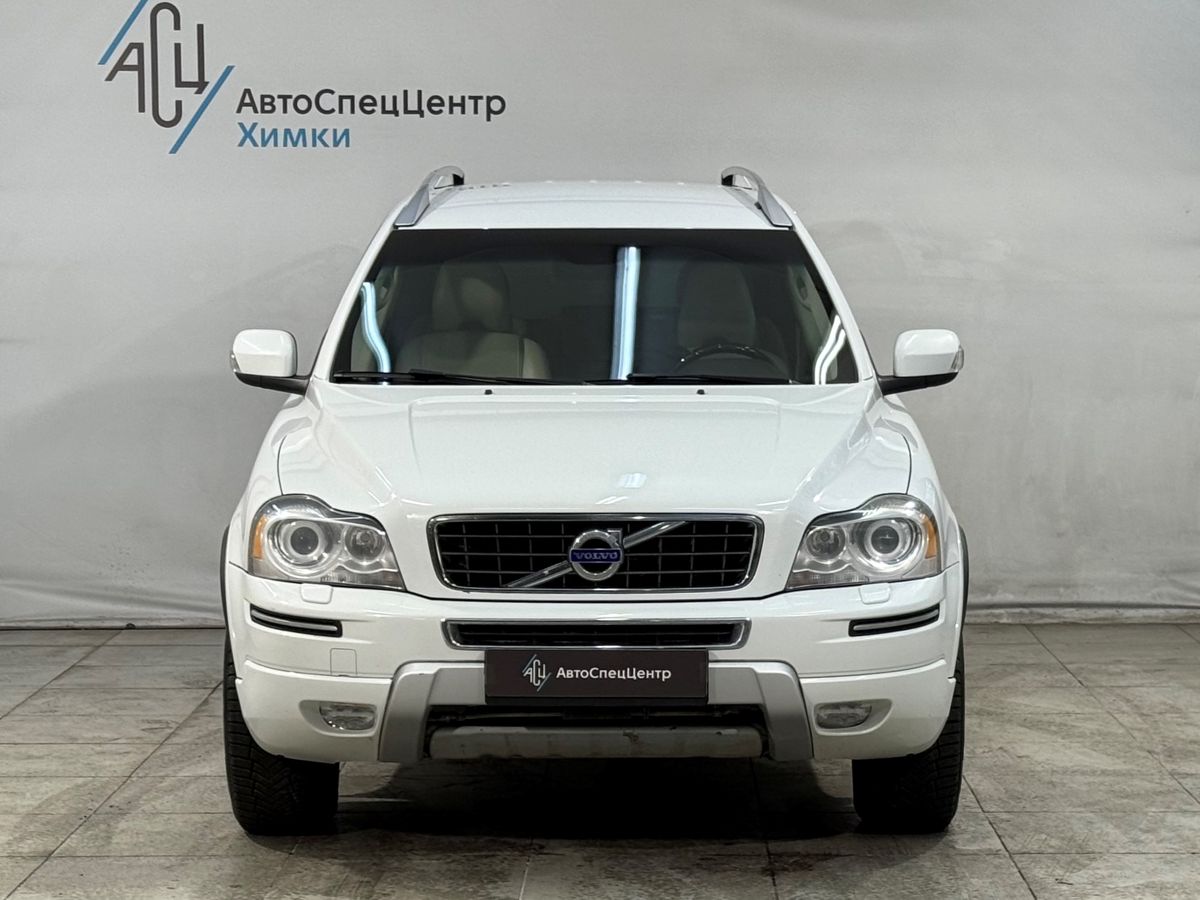 Автомобиль Volvo XC90 I [рестайлинг] 2.5 AT 4WD (5 мест) (210 л.с.) Base Белый 2012 с пробегом 164 000 км