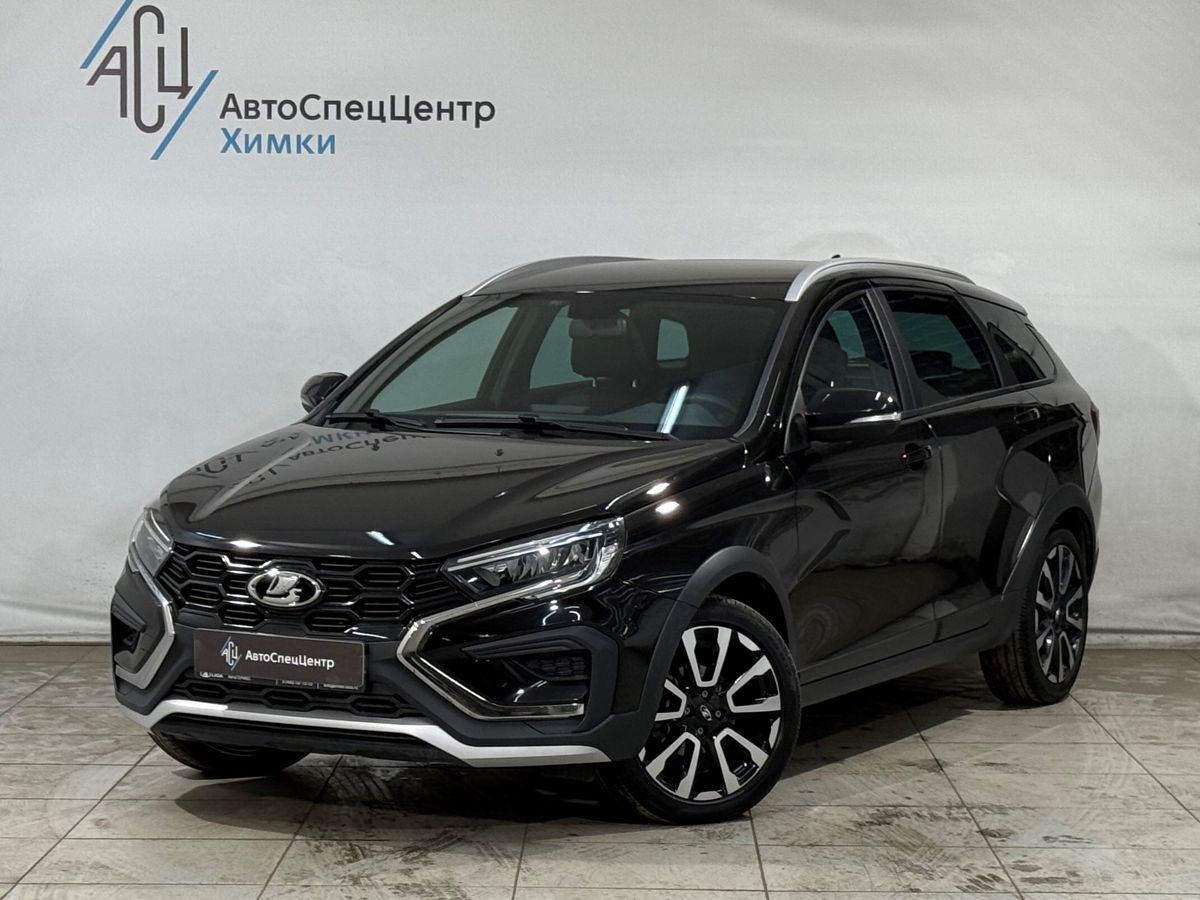 Автомобиль Lada (ВАЗ) Vesta I [рестайлинг] 1.8 CVT (122 л.с.) Techno'24 Чёрный 2024 с пробегом 21 000 км