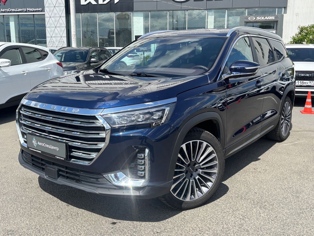 Jetour X90 PLUS I поколение 1.6 AMT (190 л.с.) Luxury Синий 2023 с пробегом 26 498 км