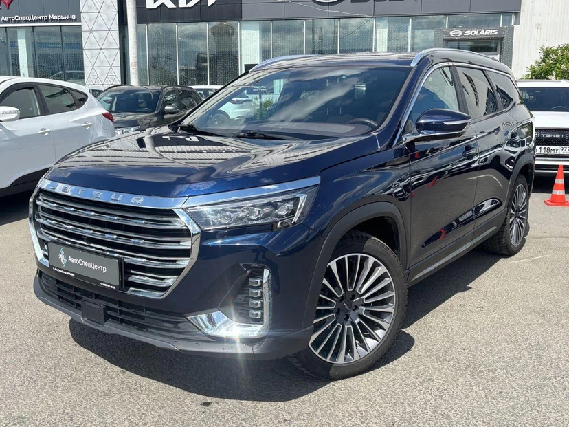 Jetour X90 PLUS I поколение 1.6 AMT (190 л.с.) Luxury Синий 2023 с пробегом 26 498 км